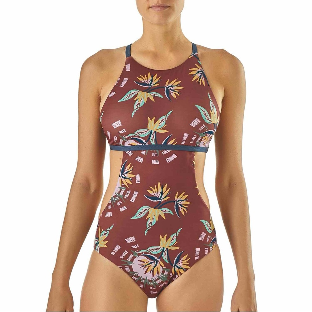 Patagonia Nireta Floral One-Piece Swimsuit